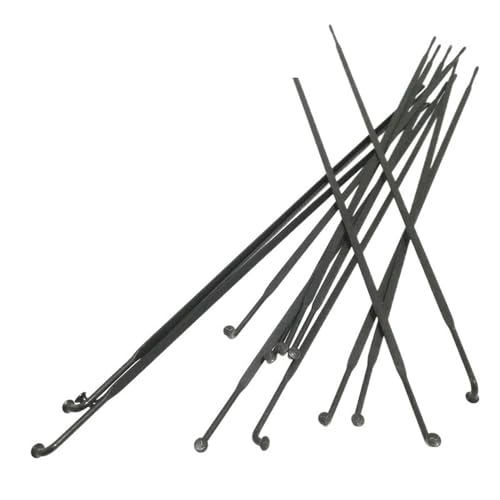 Rayon vélo J-Bend plat en lot de 20 pièces pour réparation de roue