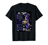 【PAC-MAN】パックマン グリッチ 007 Tシャツ