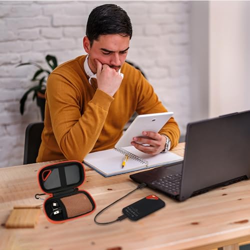 Estuche Rígido para San-Disk Extreme Pro/San-Disk Extreme SSD Externo Portátil 128GB 500GB 1TB 2TB Estuche Protector para Almacenamiento De Viaje - imagen 4