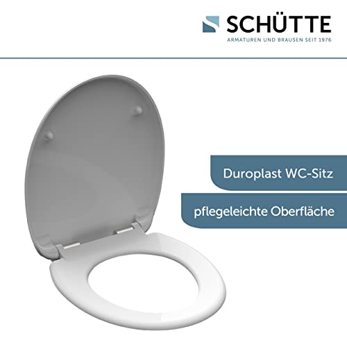 WC-Sitz mit Absenkautomatik von Schütte aus Duroplast