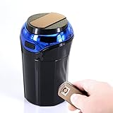 【Intelligente automatische Löschfunktion】 um das Risiko des trockenen Brennens zu verhindern, drücken und halten Sie die Zigarettenanzünder-Taste blaue Lichtanzeige schaltet automatisch das Zigarettenlicht nach 7 Sekunden aus