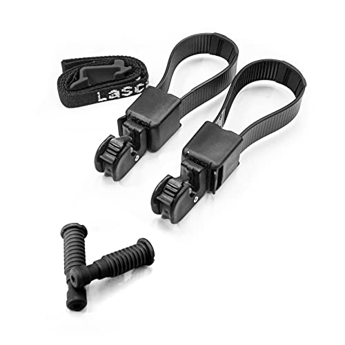 Lascal BuggyBoard Universal Connector Kit for Mini, Maxi & Maxi Plus, Pram Accessory Connects BuggyBoard to Pram and Pushchair, Black Fittings
