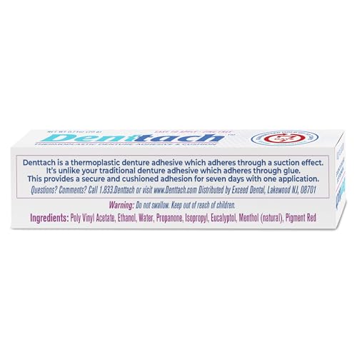 Denttach DENTTACH-1 Denture Adhesive, Thermoplastic Denture Adhesive thumb #1