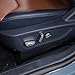 Aunginsy Car Seat Adjustment Button Switch Trim Covers Compatible with Ford Maverick 2022 2023 3Pcs Car Interior Seat Adjust Button Knob Switch Cover Trim ABS Decor White Bright Interior Accessories
