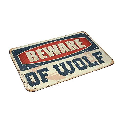 Tapis de sol d'intérieur Halloween loup résistant 65x90 - 5