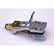 Mirror Chrome plated Headshell, cartridge, needle for Marantz 6150, 6300, 6270Q, 6100, 6200, 6025, 6350Q, 6110, 6170, 6370Q, 6350, 6320, MRT-625, 6050, TT-8001, MADE IN ENGLAND