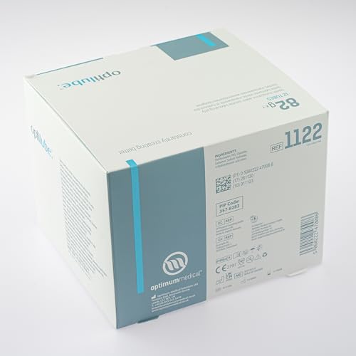 OptiLube Tuben - Steriles Gleitgel in 5g, 42g, 82g und 113g Tuben, wasserlöslich mit einfacher Klappkappe (82g Tube - Box von 1)