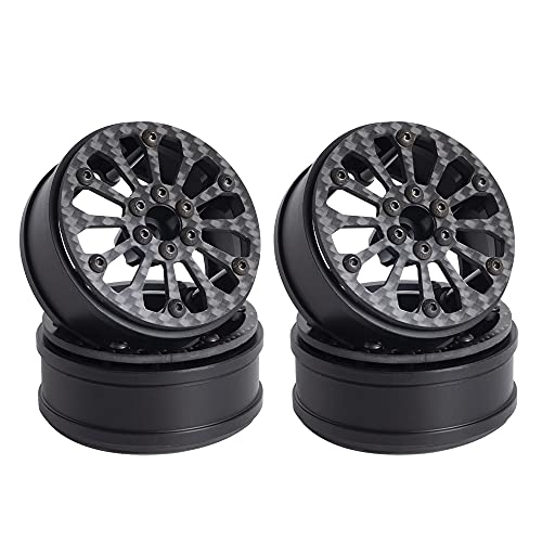Roues carbone 5.6 cm pour dompter les rochers en sortie crawler RC4WD Bully II et Axial
