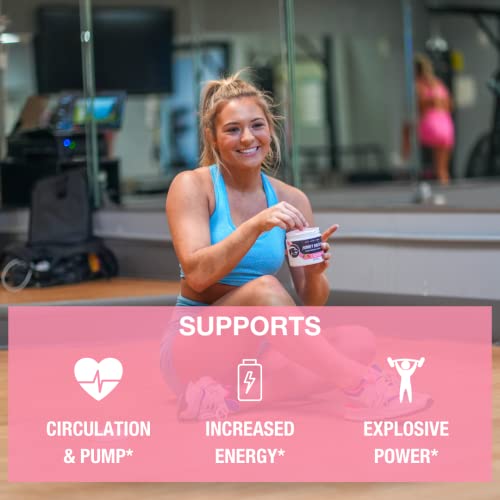 Honey Badger Pre Workout Powder, Keto Vegan Preworkout For Men & Women With Vitamin C For Immune Support, Beta Alanine & Caffeine, Sugar Free Natural Energy Supplement, Pink Lemonade, 30 Servings #TOP3