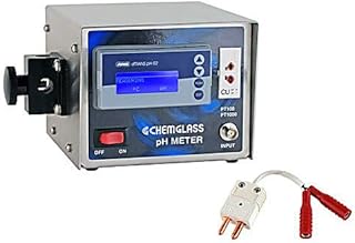 Chemglass CG-1872-M-20 Series CG-1872-M Enclosure pH Meter with Digital Display, Supplied with CG-1872-M-25, 115V, Stainless Steel