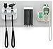 System Includes: Wall Board, Wall Transformer (77710), Coaxial Ophthalmoscope (11720), Diagnostic Macroview Otoscope (23810), Kleenspec Dispenser (52400-PF) & SureTemp Plus Thermometer (01690-300)