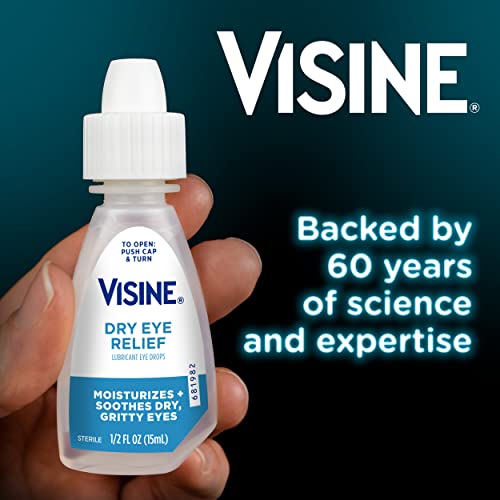 Visine 074300010670 Dry Eye Relief Lubricant Eye Drops thumb #2