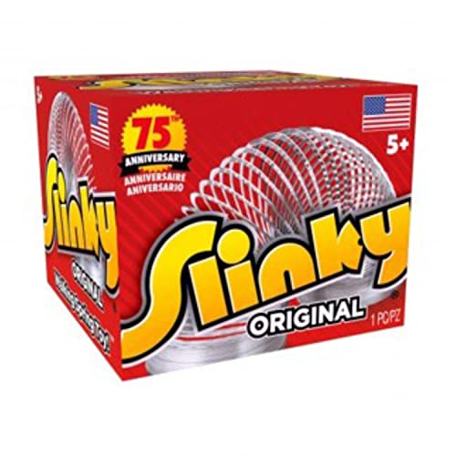 The Original Slinky Walking Spring Toy, Metal Slinky
