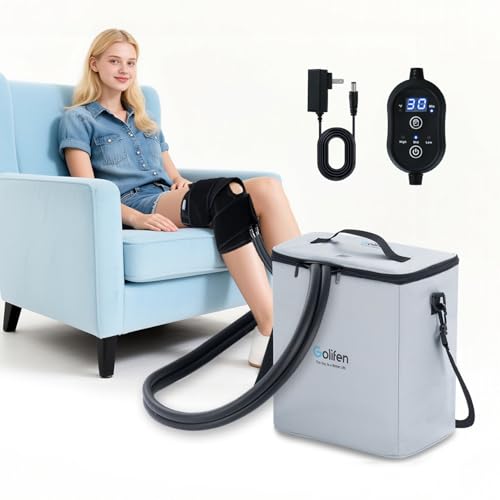 Cold Therapy Machine with Timer and Compression Pad