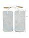 Med X Tens Unit Pads 20 Pack 2x4 inch Large Size Reusable Electrode Pads with Premium Self Stick Gel Compatible with TENS/EMS Tens 3000 Tens 7000 Tens Units and Pulse Massagers
