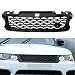 Gloss Black ABS Auto Griglia Anteriore Superiore Per Land Rover Range Rover Sport SVR 2015 2016 2017 L494 Racing Griglia LR062238