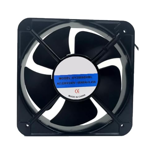 Ventilador SOMREAL XY20060HBL de refrigeración con rodamiento de bolas AC220-240V 0.45A