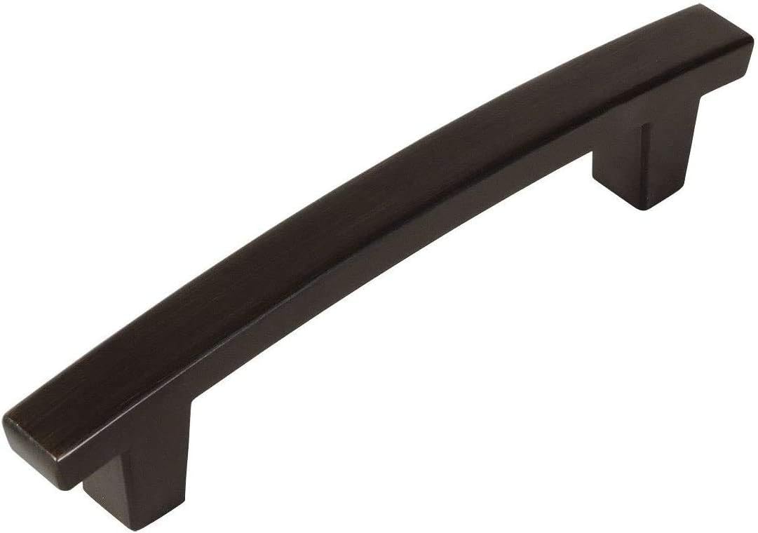 Cosmas 10 Pack 5236ORB Oil Rubbed Bronze Contemporary Cabinet Hardware Handle Pull - 3-1/2" Inch (89mm) Hole Centers