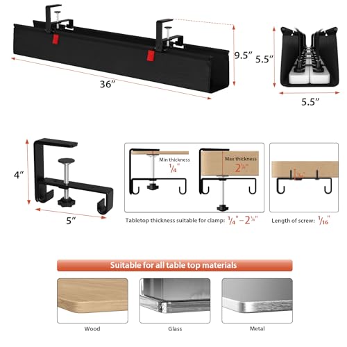 Desk Cable Management Box