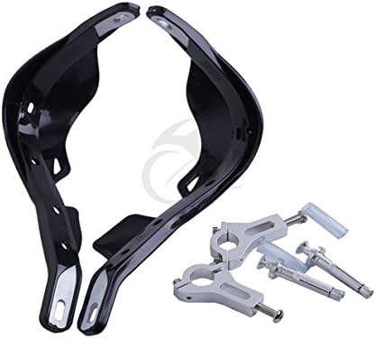 TCMT Black 7/8" 22mm Handlebar Hand Brush Guard Handguards Fits For Honda Yamaha Suzuki Kawasaki ATV off Road Pit Bike Dirt Bike MX Motocross Motorcycle ATV Quad