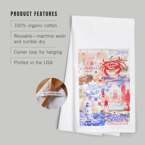 Lantern Press LANT-117329-TL New England, Collage thumb #2