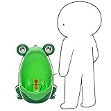 Práctico orinal de entrenamiento práctico: este orinal con forma de rana es el accesorio perfecto para tu pequeño niño. Muestra a tu hijo cómo puede hacer frente a sus problemas.
