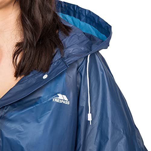 Trespass Canopy Rain Poncho Water Resistant Festival Cape with Hood - Image 5