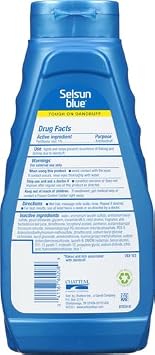 Selsun Blue Itchy Dry Scalp Anti-Dandruff Shampoo, Extra-Hydrating Formula, Pyrithione Zinc 1%, 21 Oz