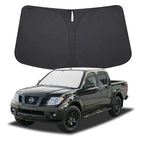 Windshield Sun Shade for Nissan Frontier 2006-2021 Front Window Sun Visor Protector Nissan Frontier...