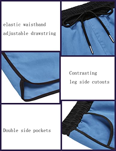Coofandy Men's Swim Trunks Quick Dry Swimsuit Bathing Suit Swimwear Beach Shorts #TOP3