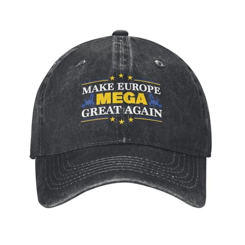 Anceky Make Europe Great Again Casquette I Love Europe Casquette de Camionneur pour Hommes et Femmes