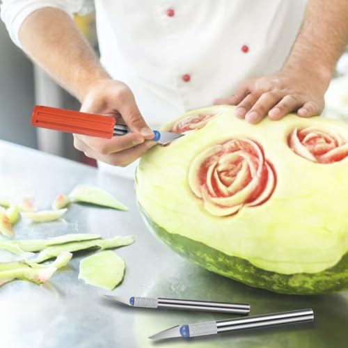 FJSENR 13-piece Precision Exacto Knife Set, including hobby and craft knives as well as blades, is the perfect choice for pumpkin carving, model making and DIY projects. - Thumbnail 5