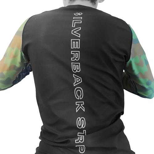 Silverback Rash Guard for Men/Women Camo Edition Long Sleeve for BJJ MMA Jiu Jitsu High Performance Athletes | Reinforced2