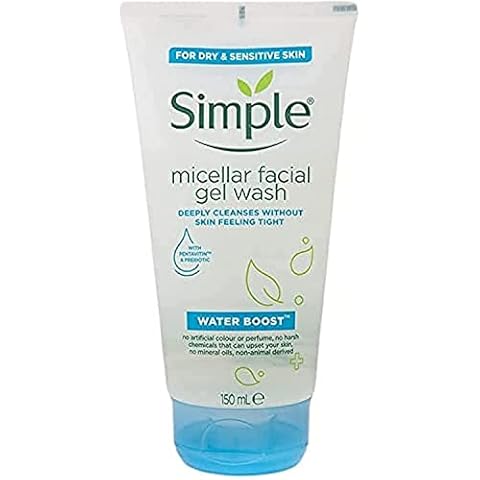 Simple Jabón Limpiador Facial Water Boost Cover