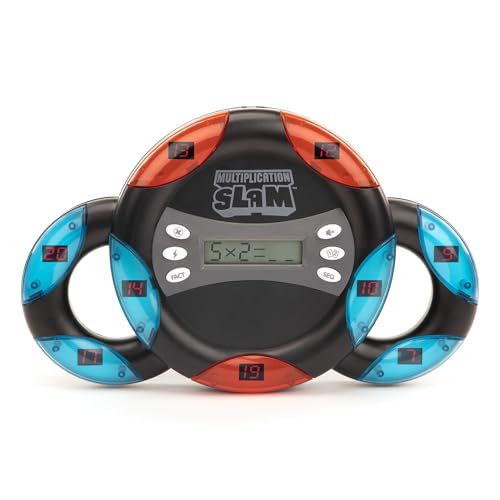 Educational Insights Multiplication Slam - 3rd Grade Math Games for Kids 8-12, Multiplication Learning Games for Kids, Handheld Electronic Math Game, Self-Teaching Elementary STEM Tools by Educational Insights - Used condition - US$37.85