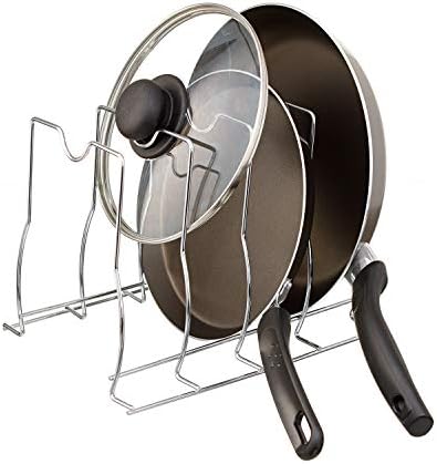simplywire  Bakeware, Pan and Lid Storage Organiser - Chrome