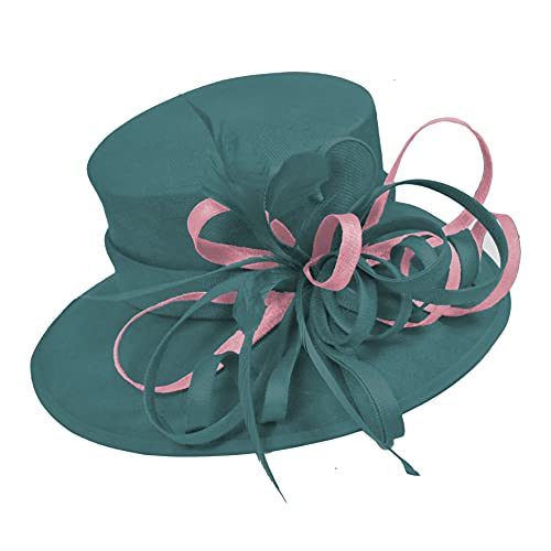 Chapeau mariage bleu roi Caprilite pour invités de cérémonie en plein air