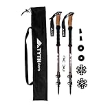 TYTN Aero - Bastones de Senderismo de Aluminio Ligero 7075 con Cierre rápido, Estilo nórdico para Senderismo, Trekking y Deportes al Aire Libre