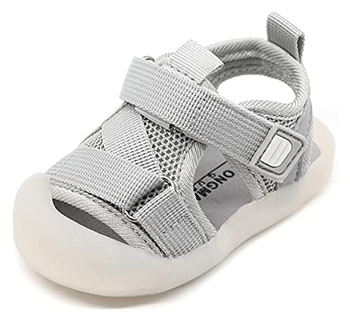 AMDHZ Chaussures de bébé Été Baby Girl Garçon Sandales Nouveau-né Chaussures Toddler Chaussures de Plage Respirantes Fit Chaussures d'eau bébé (Color : Blue, Size : 14.5cm) Cover