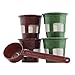 Perfect Pod Eco-Fill Bonus Pack 4 Refillable Capsules and Coffee Scoop