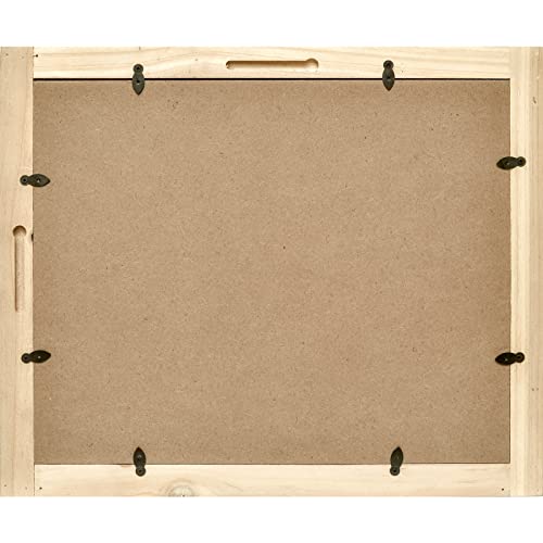 Rustic Distressed Natural Wood Wall Hanging Picture Photo Frame Collage - 5 Openings 4X6 Picture Frame - Farmhouse Gift Idea For Halloween, Thanks Giving Day, Christmas, New Year, Birthday, Anniversary, Mother's Day #TOP5