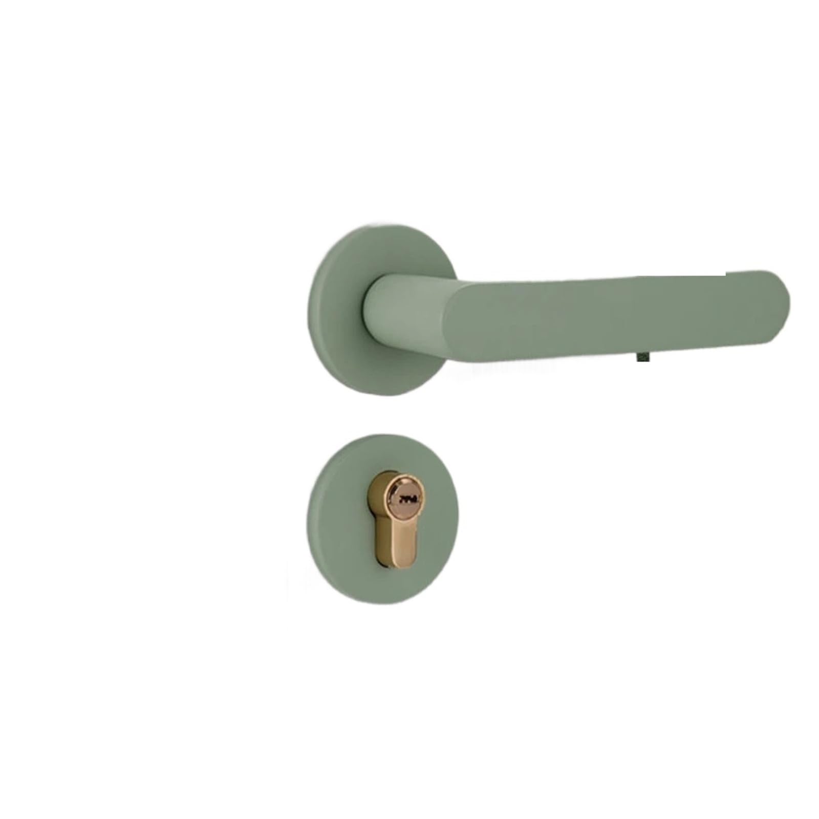 BSAXITHZB Color Silent Split Door Lock Mechanical(Light Green)