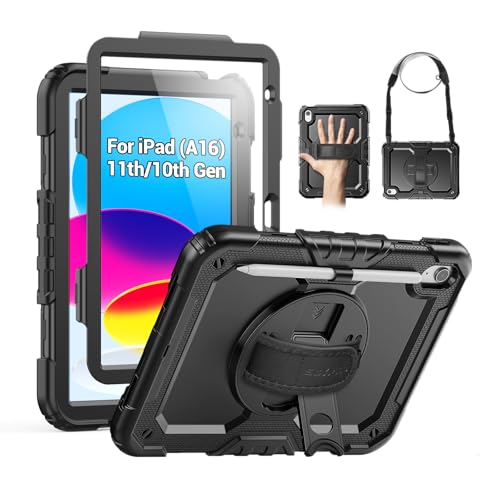 SEYMAC iPad Case for 10th/11th Gen with Stand