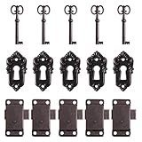 Serrures anciennes : aspect compact et élégant, installation facile, le remplacement idéal pour votre ancienne serrure. serrures pour meubles en métal