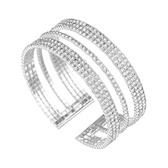 7 Rows & Silver Plated