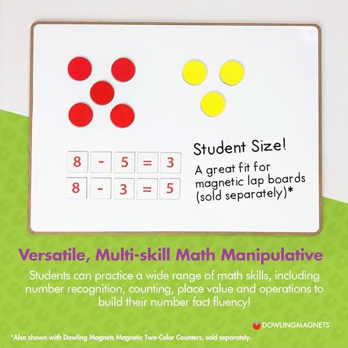 Dowling Magnets Magnetic Numerals (.88 inch in diameter), Set of 100 - Thumbnail 6