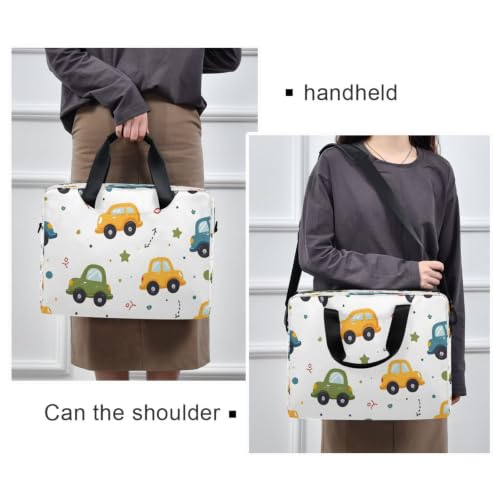 Bolsa para portátil con correa acolchada y bolsillo multicolor 2