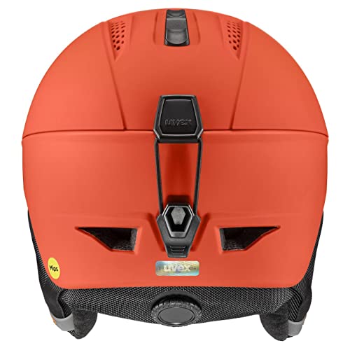Foto von uvex ultra MIPS - Skihelm für Damen und Herren - MIPS-Sysytem - individuelle Größenanpassung - fierce red matt - 59-61 cm