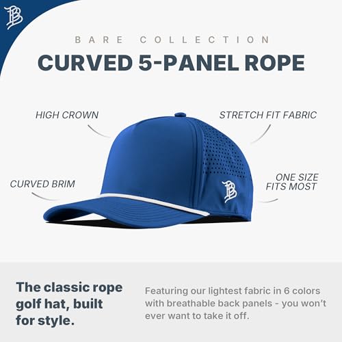 Image of Branded Bills Heritage Old Glory PVC 5-Panel Performance Hat for Men | Baseball Cap