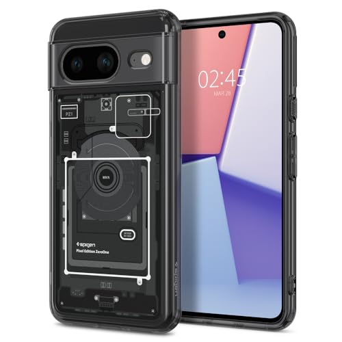 Image of Spigen for Pixel 8 Case, Ultra Hybrid [Anti-Yellowing] [Compatible with MagSafe] - Zero One